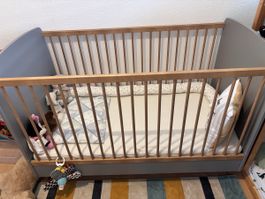 Bisal Colette Babybett/Juniorbett 70×140 cm inkl. Matratze