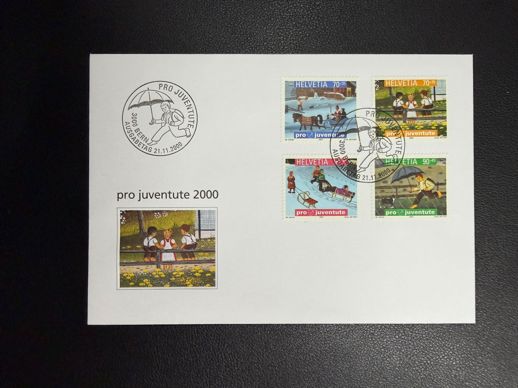 Tous les timbres: Pro Juventute 2000 FDC – D'occasion à oberrüti par jeanmei