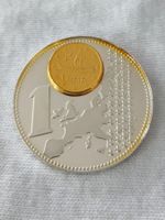 Medaille - The New European Currency - Griechenland 1 Lepto