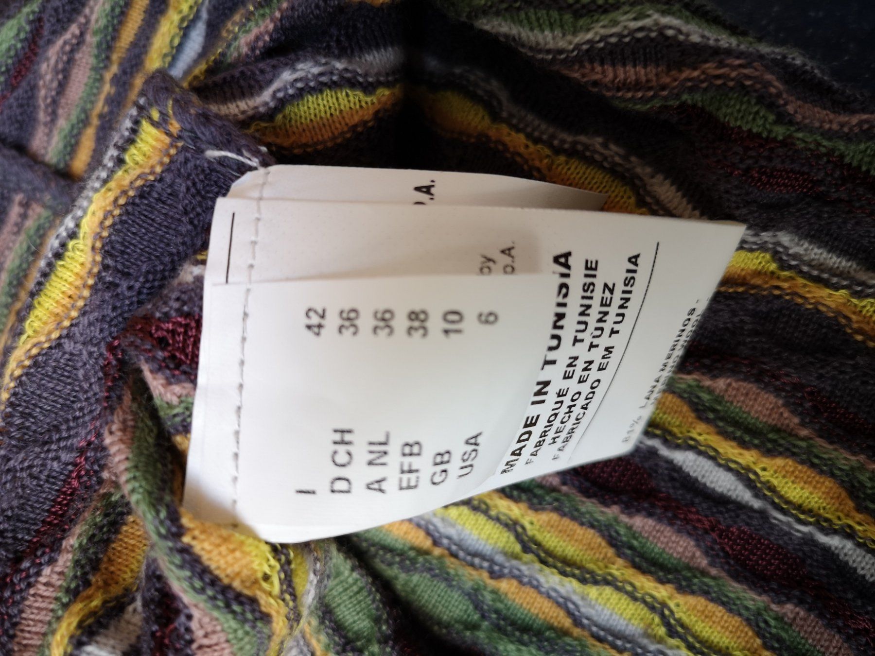 Missoni Maglioni & Felpe: Missoni Pullover It 42 CH36 – Usato da Meggen venduto da Bilanz70 3