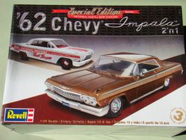 Revell 62 1962 Chevy Chevrolet Impala SS HT 2in1 1:25