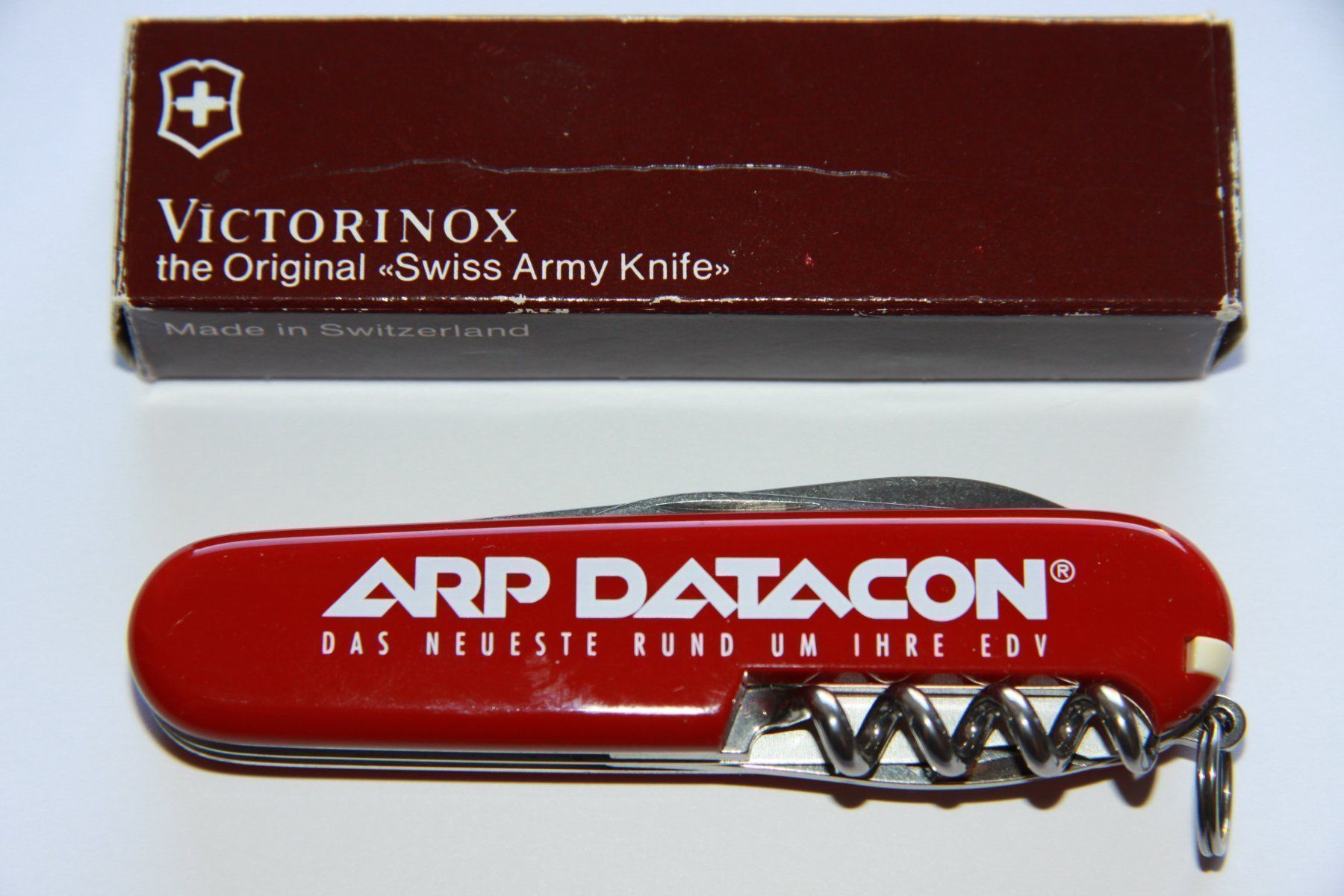 Victorinox Taschenmesser: Sackmesser Victorinox, 08 teilig, rot – Neu (gemäss Beschreibung) aus Baar von ben_vrx8
