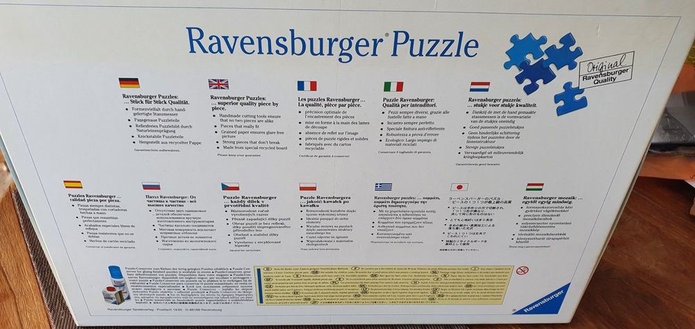 Ravensburger Weltkarte Puzzle 5000 Teile - Mit Sehenswürdigkeiten & Poster Für Puzzle-Fans