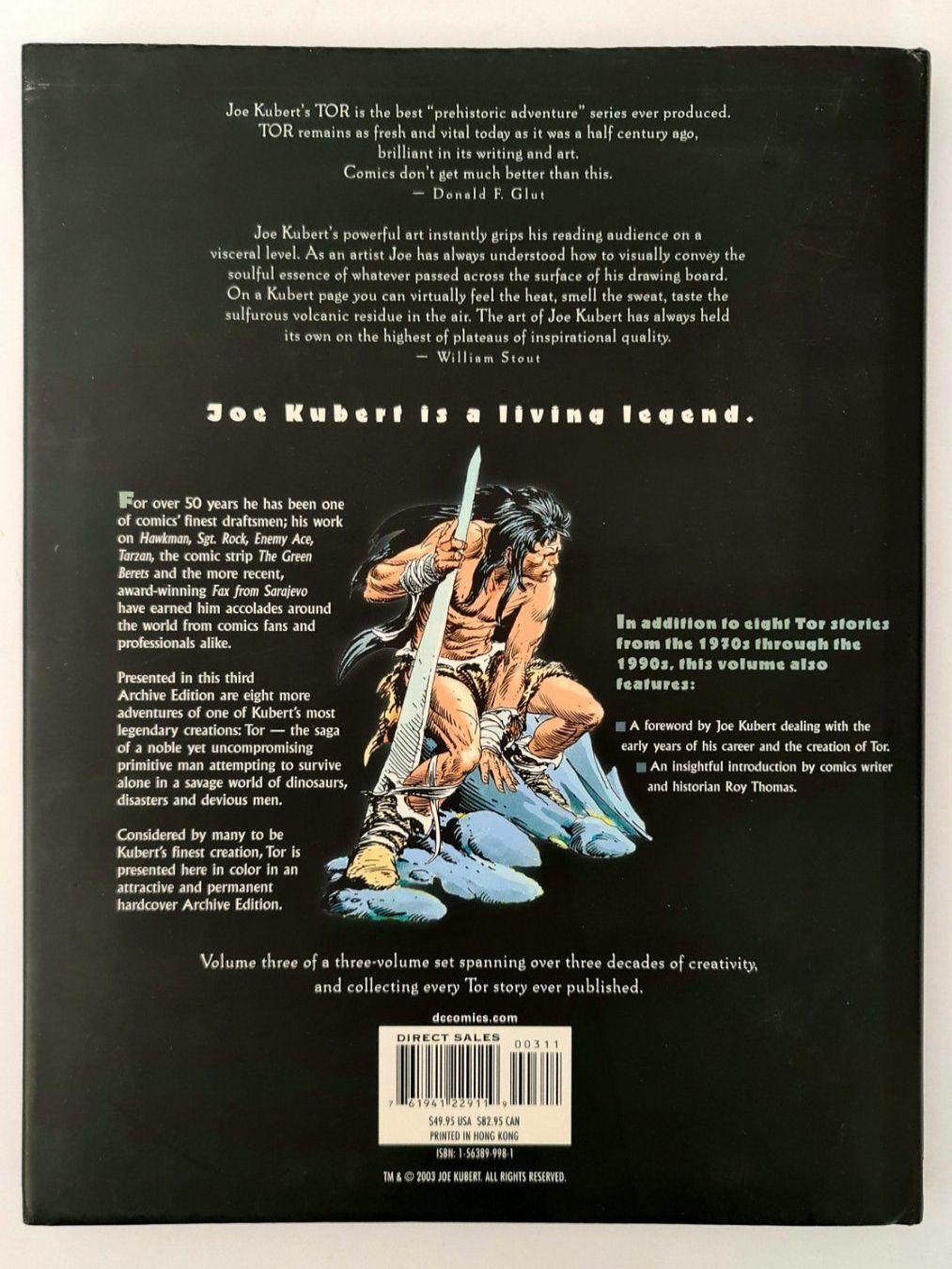 Fumetti: Joe Kubert's TOR Volume 3, DC Comic Buch  Library – Usato da Aesch BL venduto da pri_fp8t 1