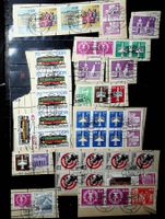 RDA TIMBRES OBLITÉRÉS SUR PAPIER. BONNE COTE /U977