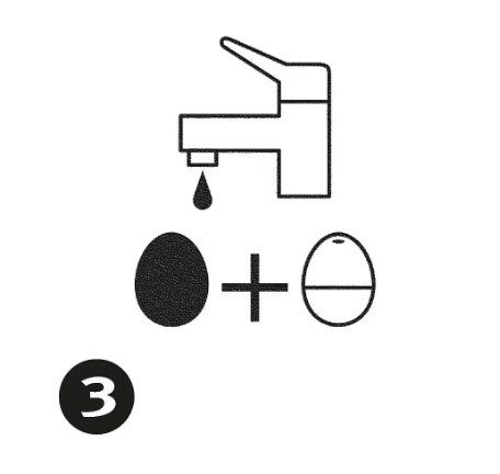 Elettrodomestici da cucina: Schwarz-weisses PiepEi Elvis - 260316 – Usato da Küssnacht am Rigi venduto da Good4Deckeli 5