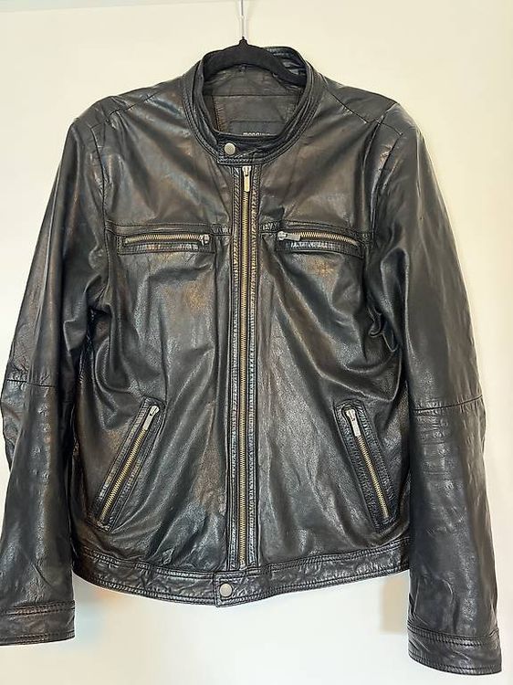 Giacche: Schwarze Herrenlederjacke – Usato da Herisau venduto da dor_66sp 1