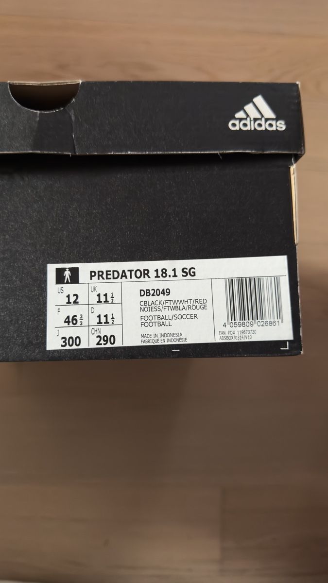Adidas Herrenschuhe: Adidas Predator 18.1 SG – Neu und originalverpackt aus Hombrechtikon von JOKIASSU 4