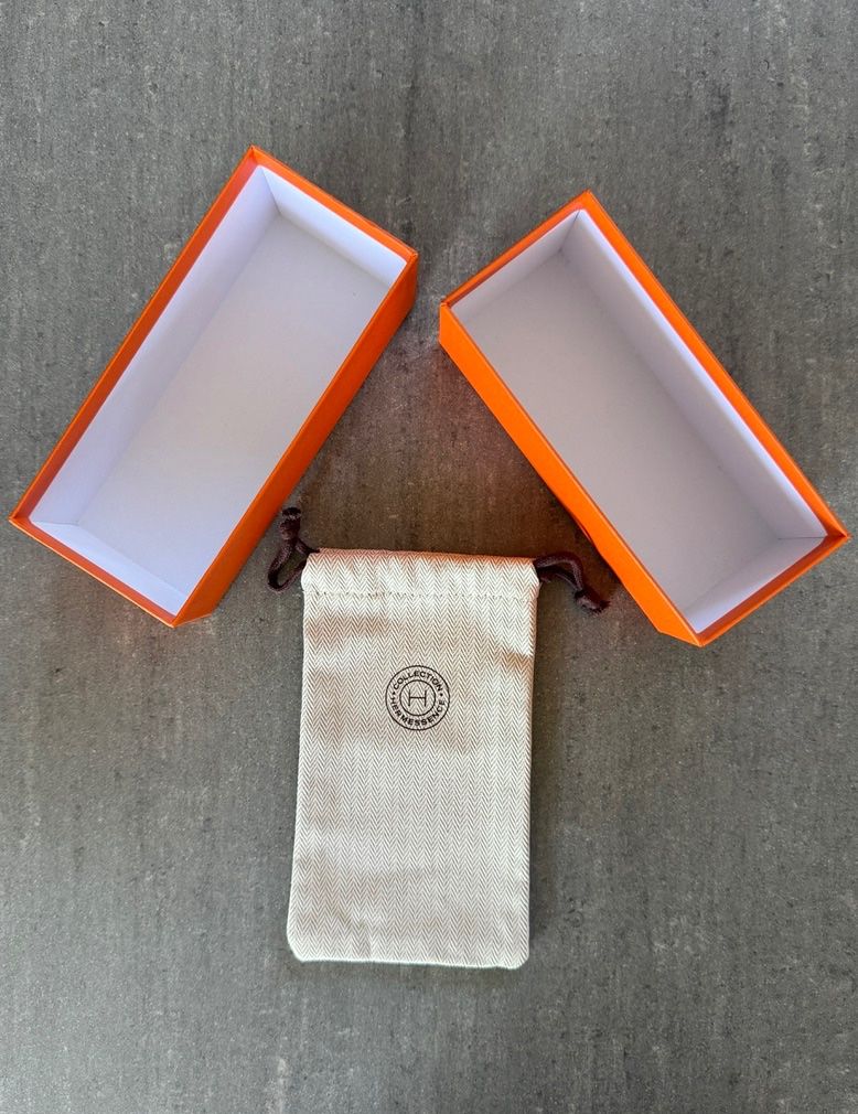 Hermès Portagioie: Hermès Box mit Staubbeutel - Luxus Verpackung / Geschenkbox – Nuovo e nell'imballaggio originale da Zürich venduto da Alot16 6