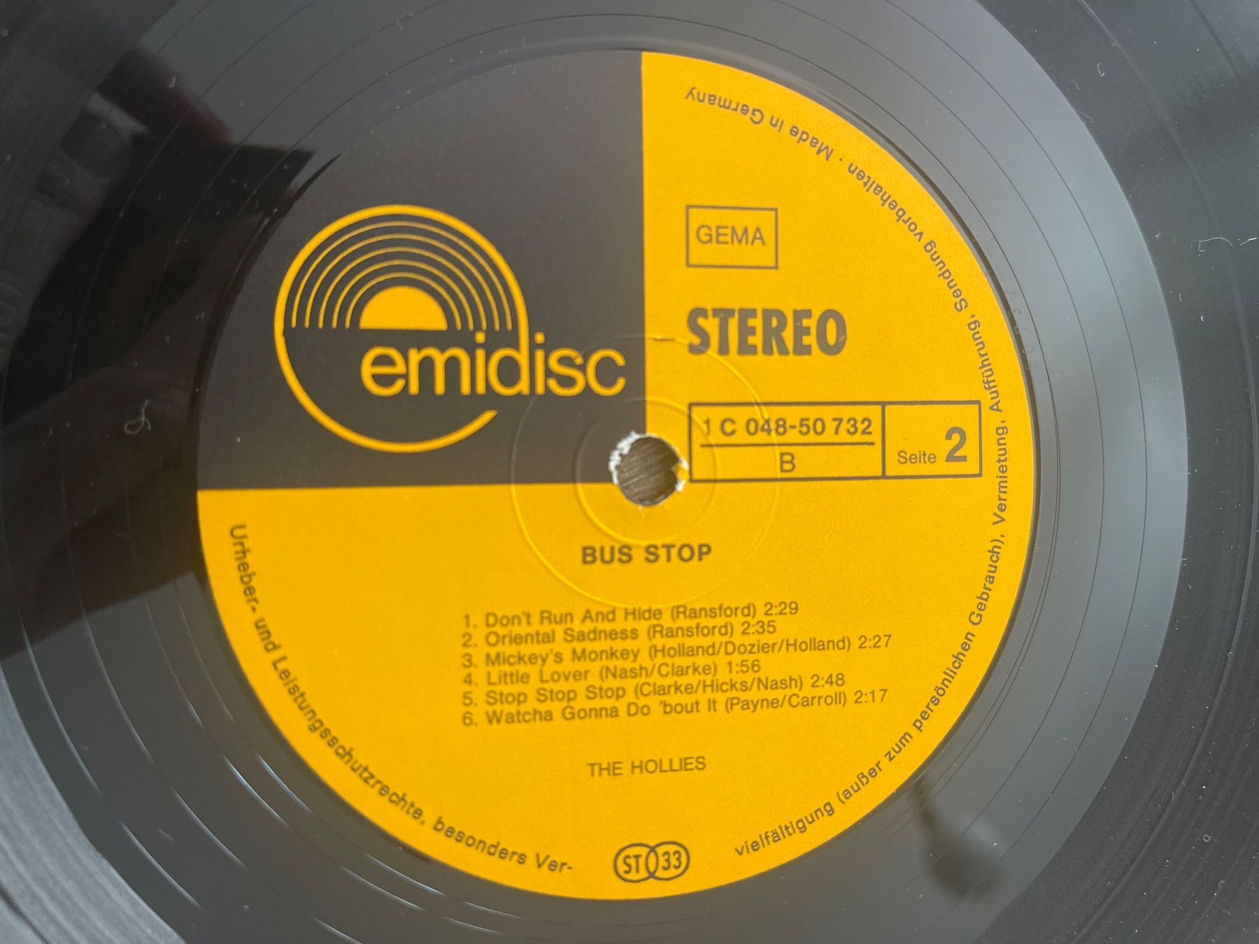 Dischi in vinile: A839/The Hollies Bus Stop – Usato da Frutigen venduto da Philippe_jsp 2