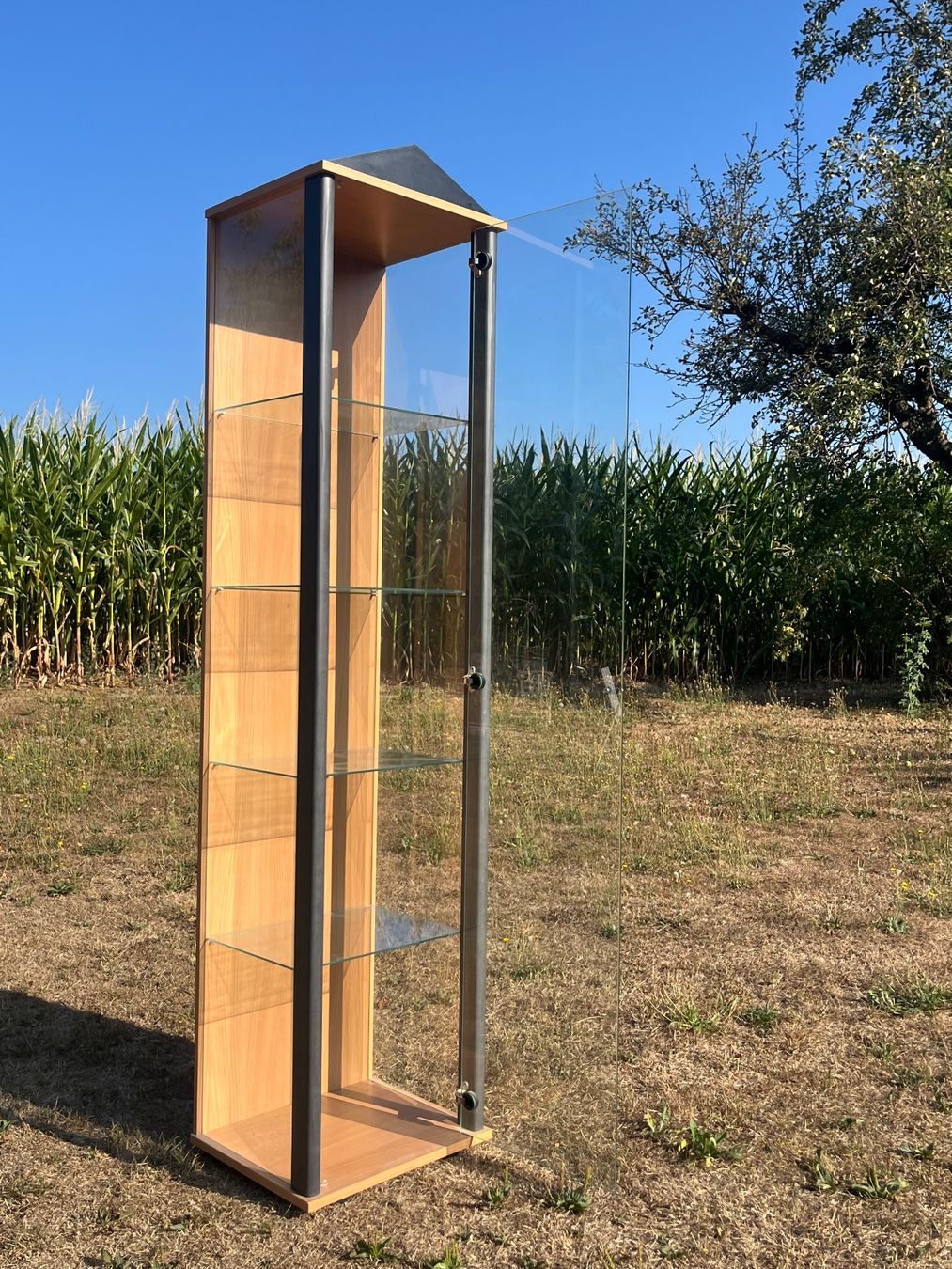 Vitrines: Glasvitrine mit 4 Tablaren – D'occasion à Allmendingen b. BE par juair