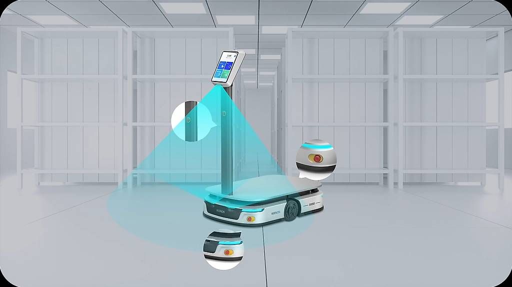 Tutte le macchine: Keenon S100 Schwerlast- Transportroboter – Usato da Tafers venduto da Tschanz-Solutions 4