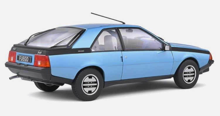 Renault Modellautos: Renault Fuego GTS Solido 1:18 hellblau – Neu und originalverpackt aus Luzern von aa43modelcars-Luzern 3