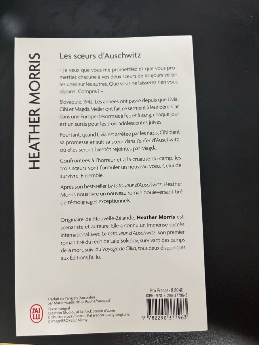 Bücher: Les sœurs d’Auschwitz- Heater Morris – Neu (gemäss Beschreibung) aus Monthey von Susii_M 1