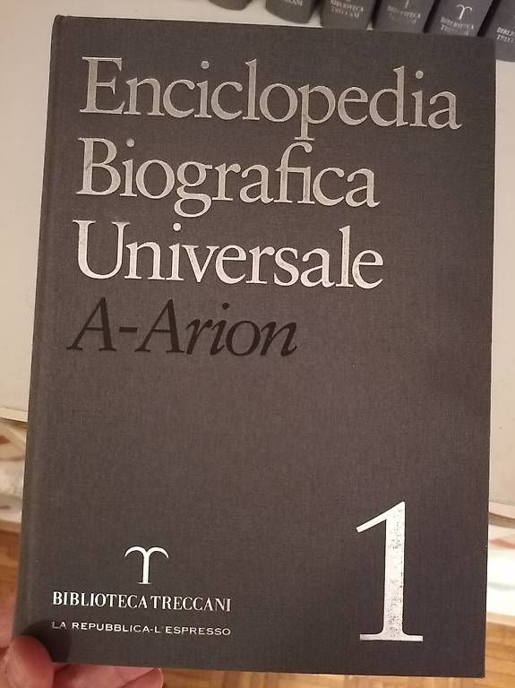 Libri: Treccani Biografien, 20 Bände – Usato da Wohlen AG venduto da tenorespinto 1
