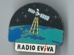 Placchette & Badge: Radio Eviva, Pin – Usato da Zürich venduto da t24_de
