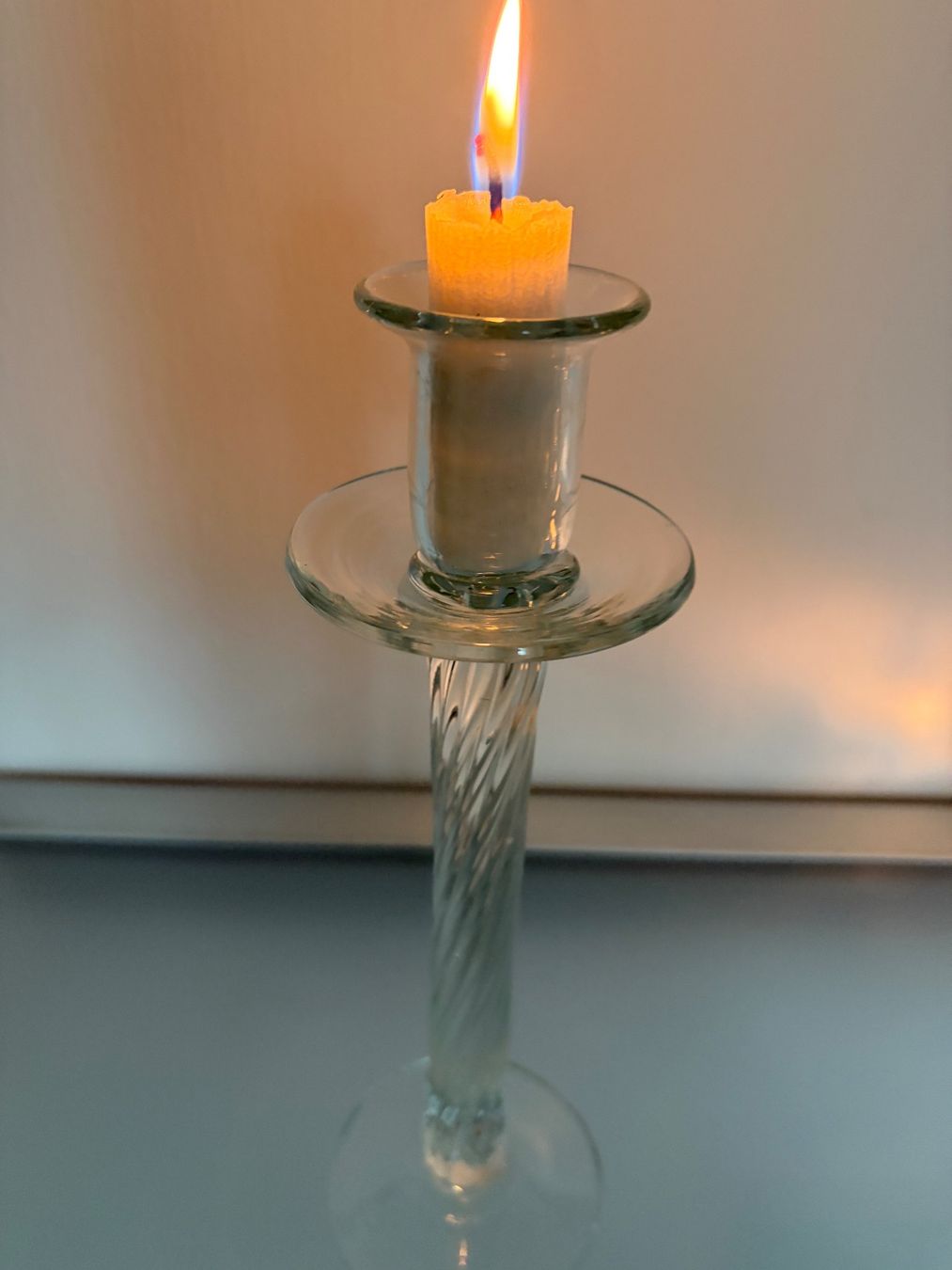 Portacandele: Kerzenständer Glas – Usato da Luzern venduto da Lampion 2