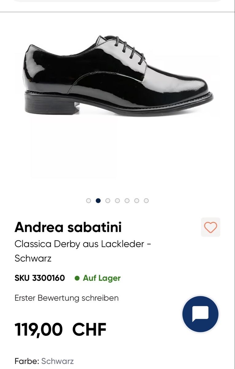 Chaussures femmes: Derbies Andrea Sabatini – Neuf (Voir description) à Nyon par Cassiopeia_8 1
