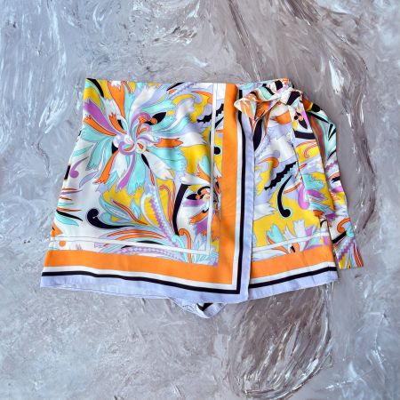 Jupe-Short Imprimé Foulard
