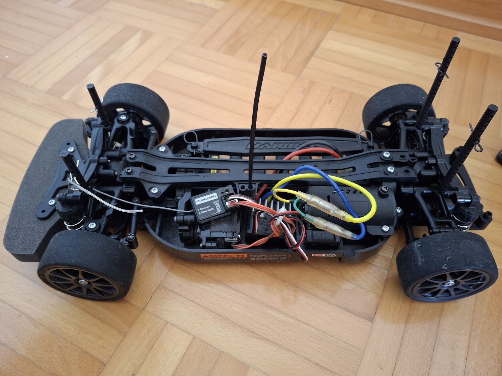 Tamiya Modellismo RC: RC Modellauto Tamiya TT-01E VW Scirocco GT24-CNG – Usato da Zug venduto da mike.m 2