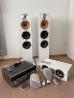 B&W Homecinema inkl. Yamaha AV-Receiver RX-A880, Top Zustand