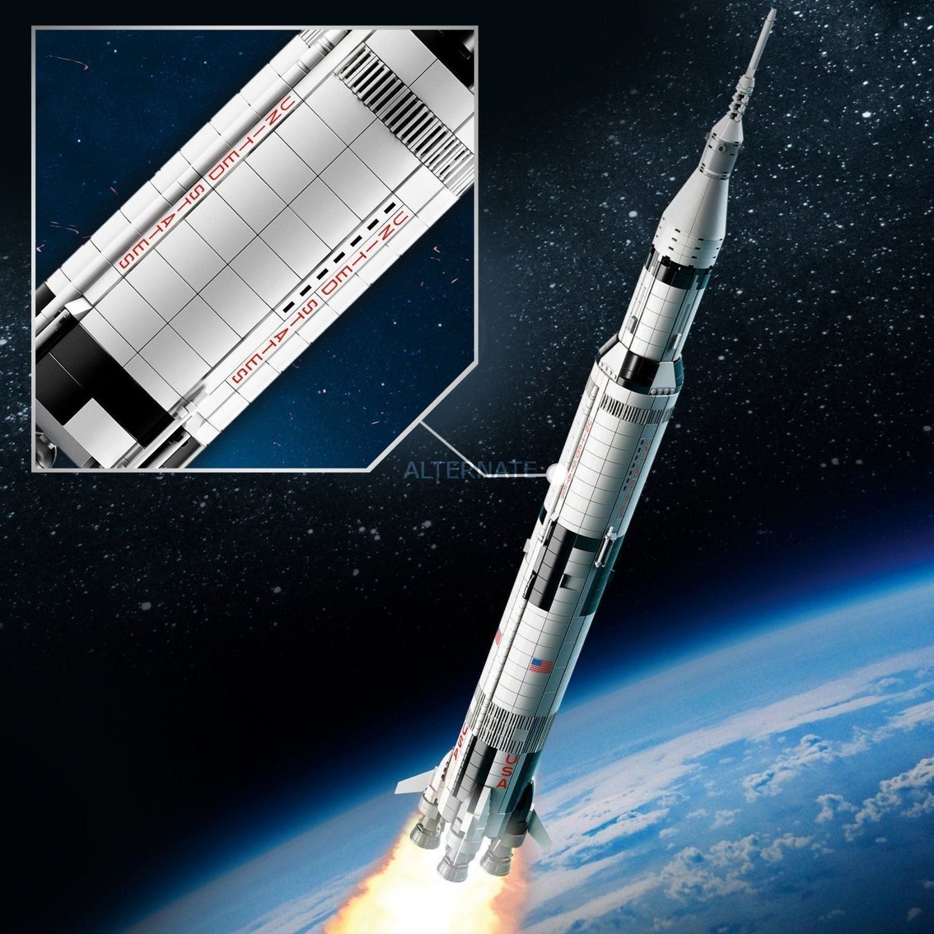Lego Kit di costruzioni: LEGO 92176 Ideas NASA Apollo Saturn V – Nuovo e nell'imballaggio originale da Matzendorf venduto da SwissMagicKarten 5