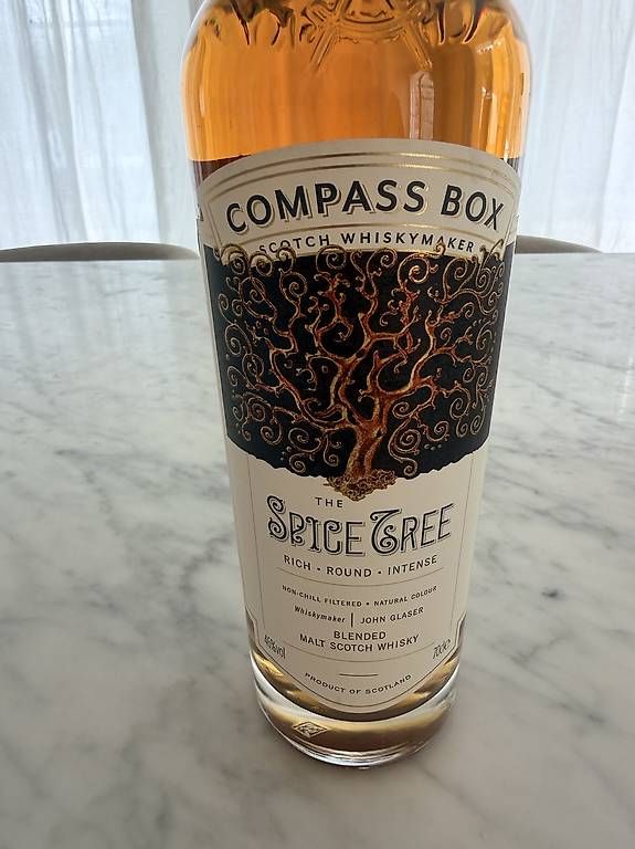 Spirituosen: Compass Box The Spice Tree Blended Malt Scotch Whisk – Gebraucht aus Roggwil TG von est_r5x7 1