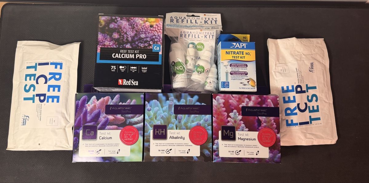 Aquarium: Meerwasser Wassertest Set – D'occasion à Winterthur par R2D_Y7C