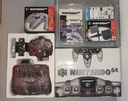 Nintendo 64 Konsole OVP mit Zubehör und Anleitung