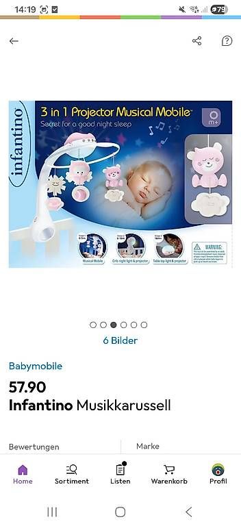 Giocattoli: Mobile von Infantino rosa – Usato da Wetzikon ZH venduto da vanessa19v 4