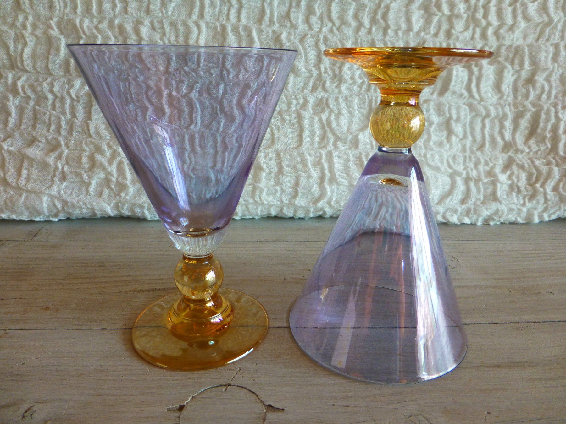 Bicchieri: 6er Set  Glaskelch, Dessertschale, Coupegläser, Eisbecher – Usato da Füllinsdorf venduto da Kapellie 7