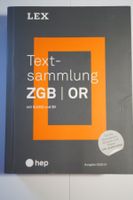 LEX Textsammlung ZGB/OR, Ausgabe 2020/21, Top Zustand