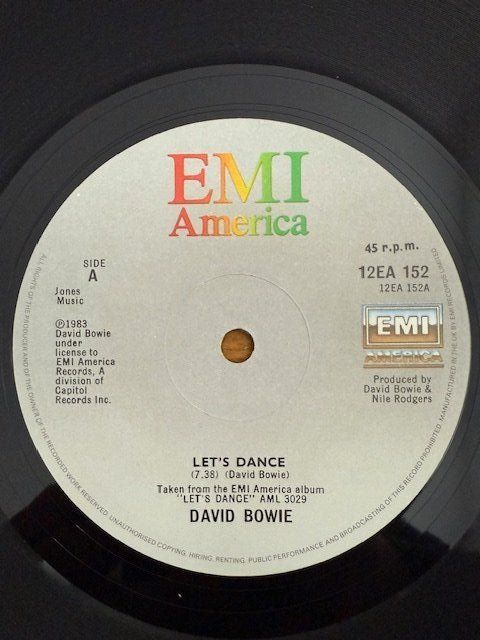 Dischi in vinile: David Bowie1983 Lets dance (Maxi 12'') – Usato da Territet venduto da Yvanz 2