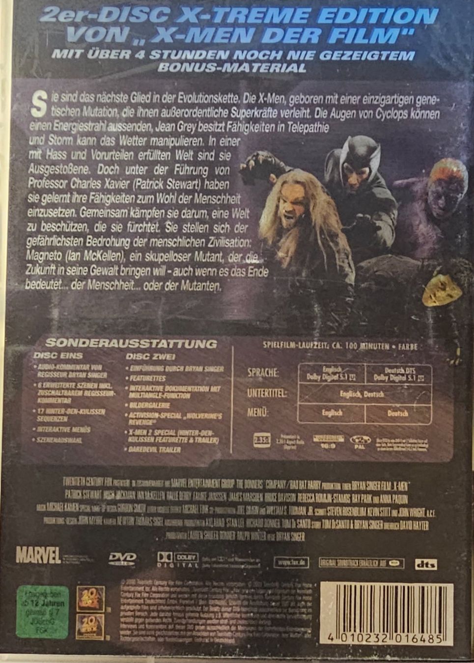 Tutti i DVDs: X-Men 1.5 – Usato da Wahlen b. Laufen venduto da Cg10 1