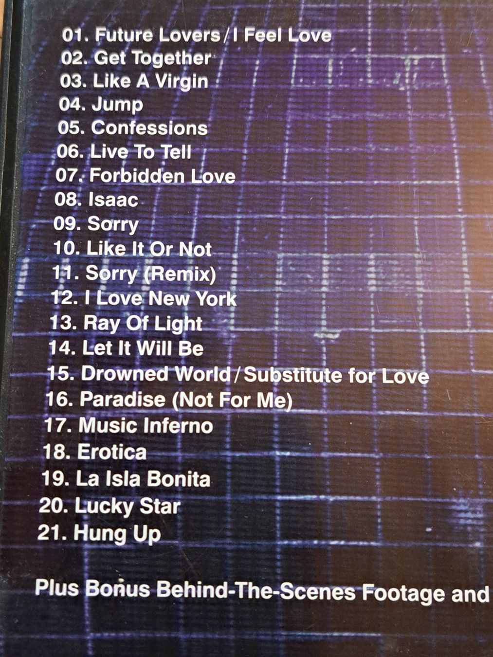 Tutti i DVDs: DVD Madonna The Confessions Tour – Usato da Unterseen venduto da Kanica 2