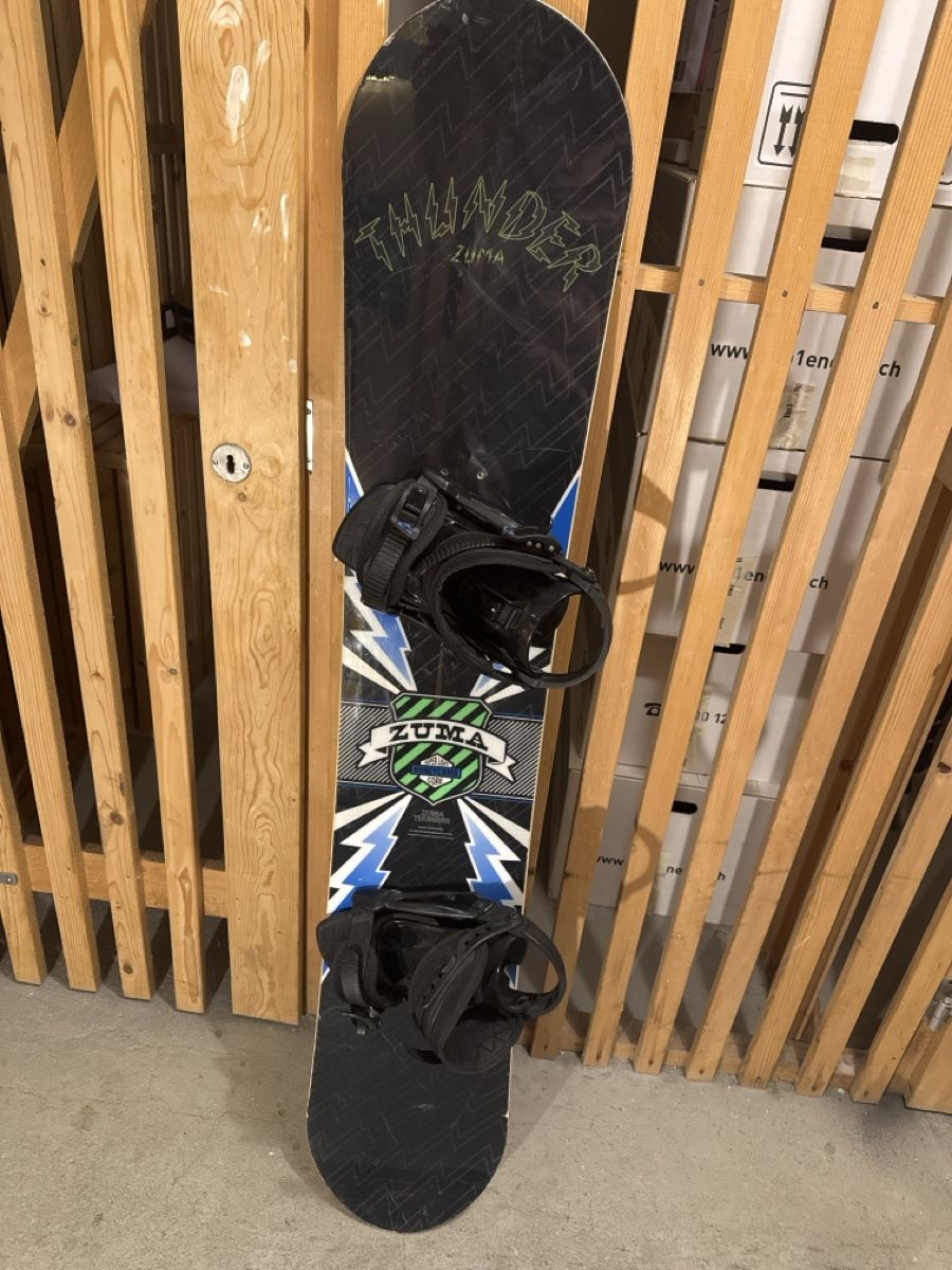 Board: Snowboard 148cm Bindungen inkl., ZUMA – Usato da Schliern b. Köniz venduto da amo_lln9