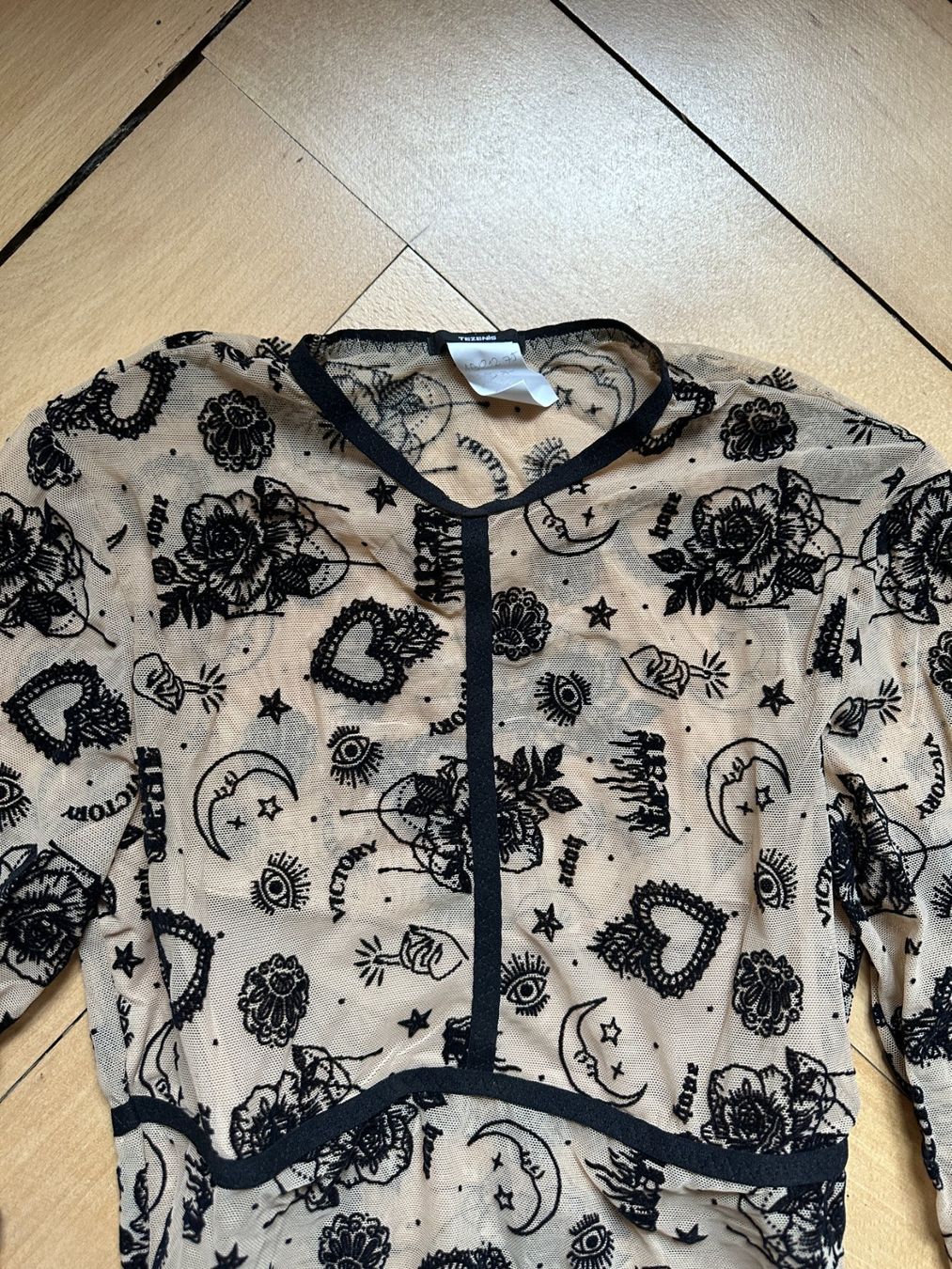 Tezenis Autres dessous: TEZENIS - Mesh Body nude-schwarz S – D'occasion à Zürich par Diazaio 1