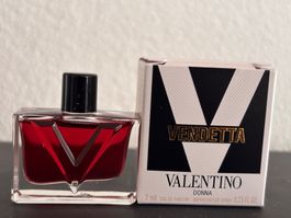 Valentino VENDETTA Donna 7 ml Eau de Parfum Miniatur NEU