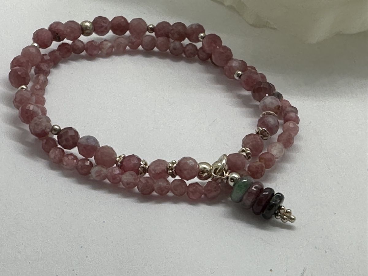 Bracelets: Turmalin  Armband mit Silber – Neuf avec emballage d'origine à Niederglatt ZH par Silberschmuck-design