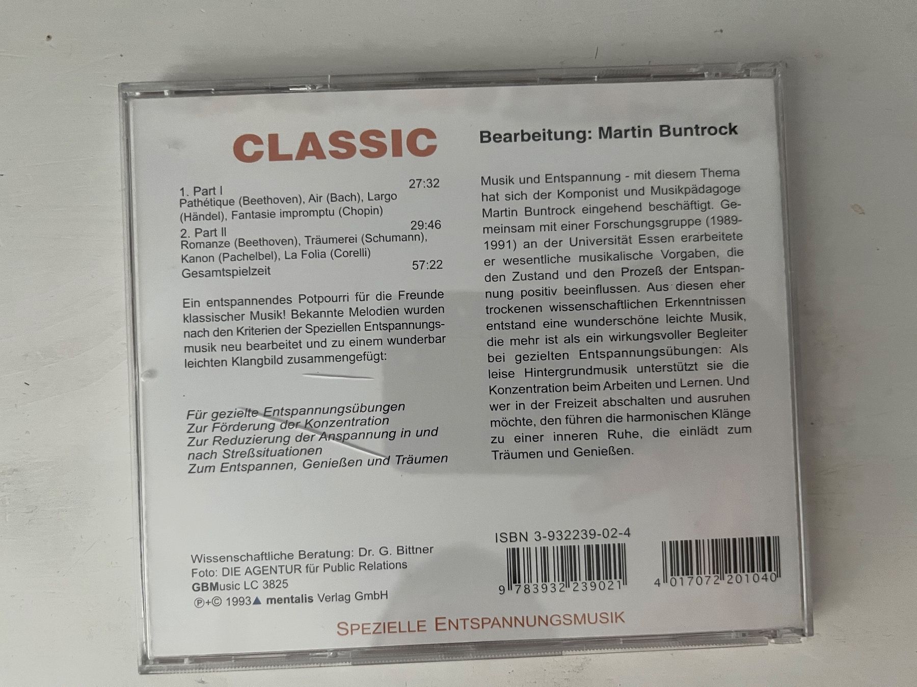CDs: Entspannugsmusik | CD 💿 – Gebraucht aus Sierre von black.box 1