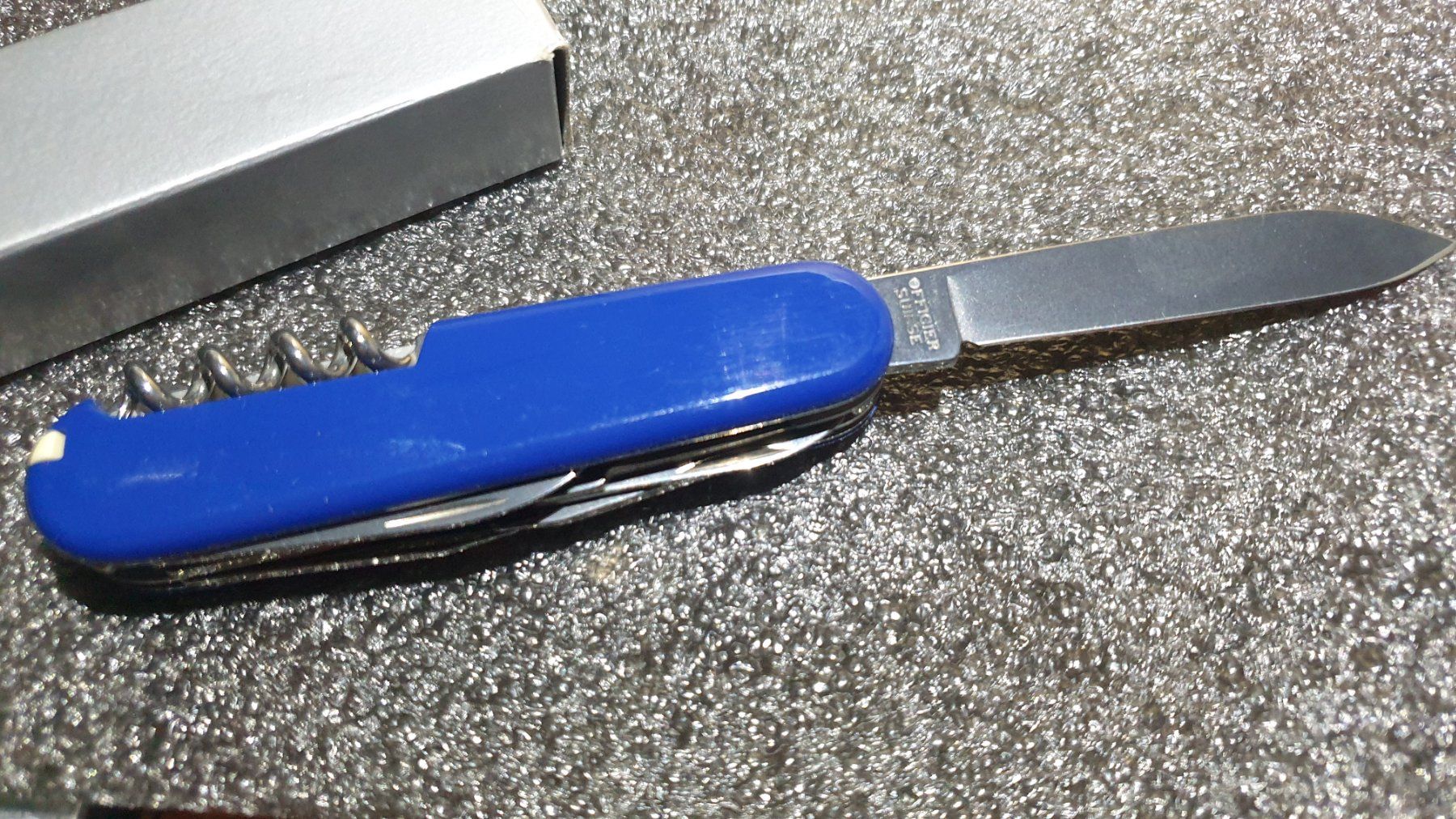 Victorinox Coltelli tascabile: Peace Support Victorinox Blau Climber Sackmesser – Nuovo (secondo la descrizione) da Val D Illiez venduto da SnowRoof 3