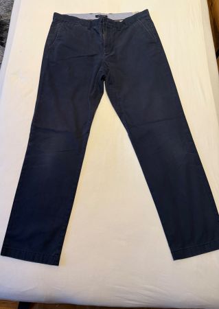 Tommy Hilfiger, Chino, Slim Fit, Blau, Gr. 36/34