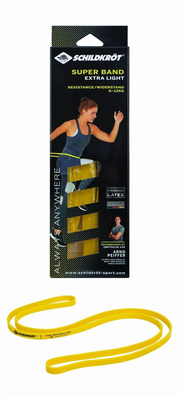 Hometrainer: Super Band Extra Light, 13 mm, gelb – Nuovo e nell'imballaggio originale da St. Gallen venduto da cointec 1