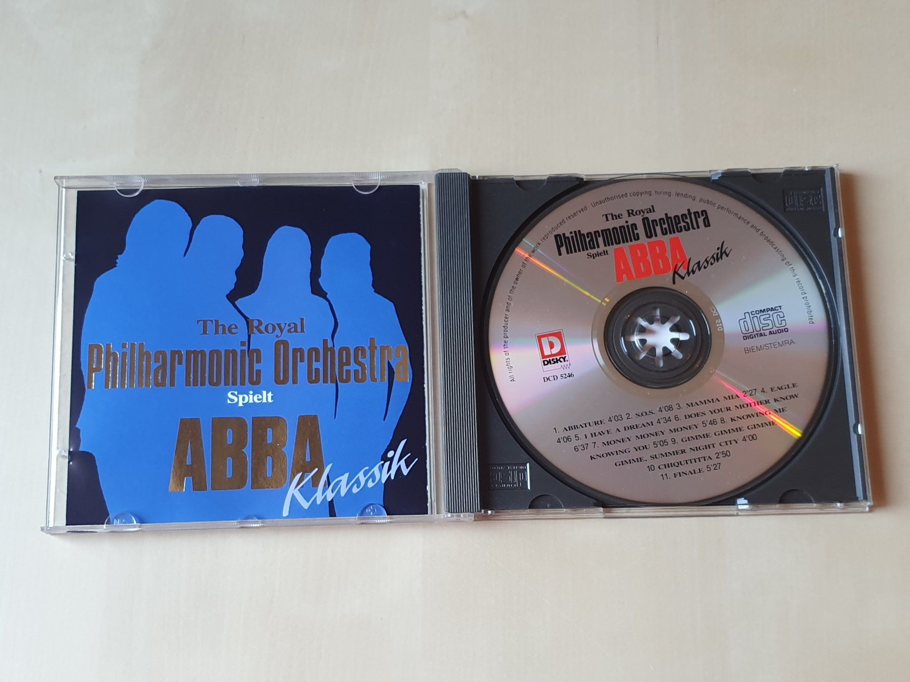 CD: Royal Philharmonic Orchestra spielt Abba Klassik – Usato da Stansstad venduto da collectorsshop 2