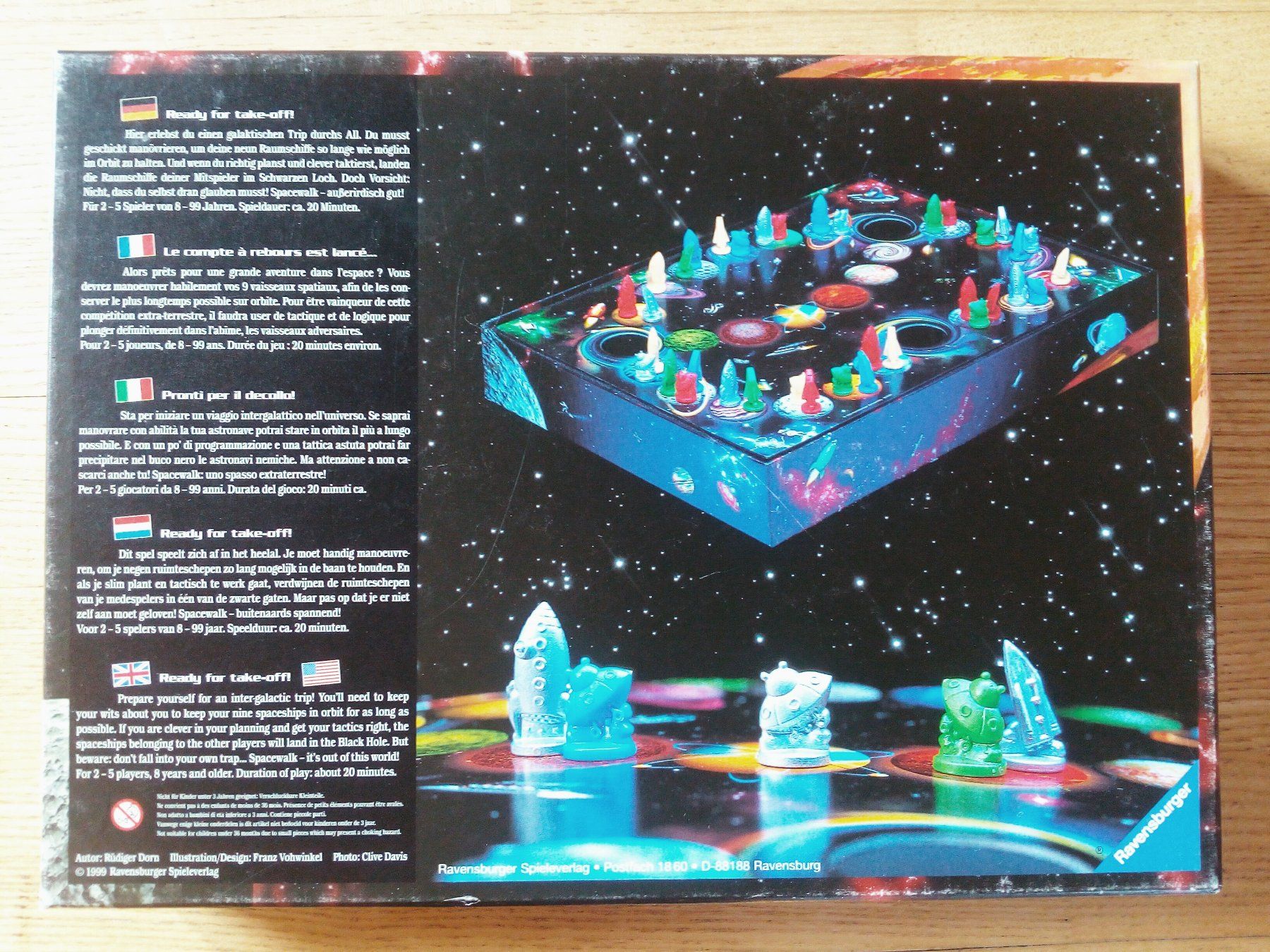 Ravensburger Spiele: RAVENSBURGER Brettspiel "Space Walk" ab 8 – Neu (gemäss Beschreibung) aus Zeneggen von shemesh_ 1