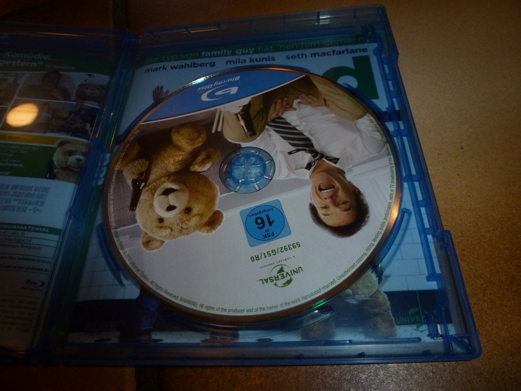 Tutti i DVDs: Ted (BLU-RAY) – Usato da Olten venduto da Disc-Verkauf 1