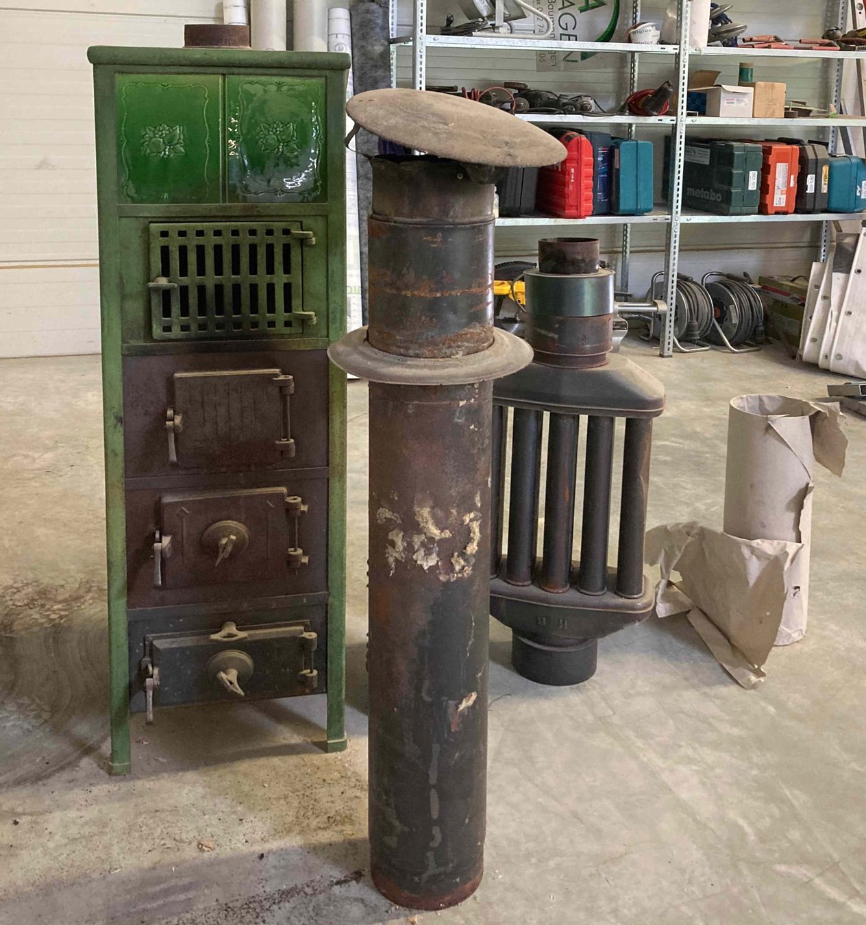 Altri mobili d'antiquariato: Kachelofen Grün – Usato da Stein am Rhein venduto da fab_gsy9