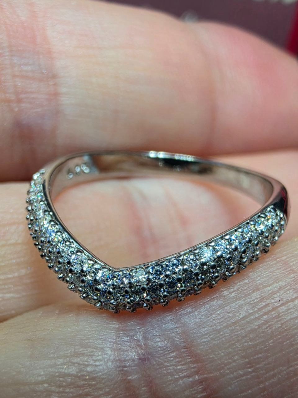 Anelli: Bague argent avec diamants de moissanite certifiés GRA – Nuovo e nell'imballaggio originale da Reconvilier venduto da Tsma67 4