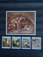 Uganda 1983 MiNr 354 - 357 Bl.40 Raffael. Postfrisch.