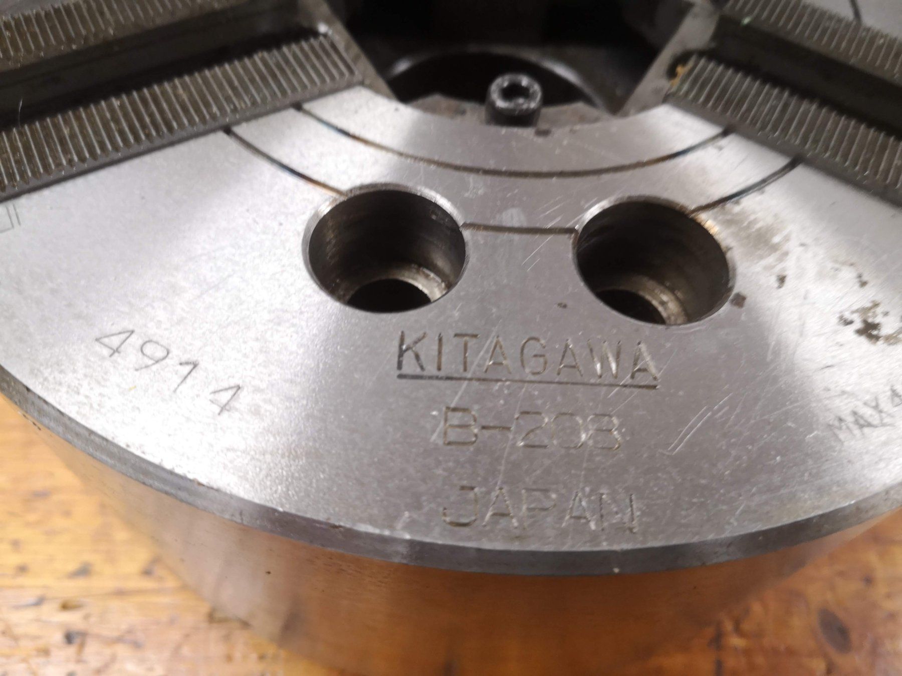 Metall- & Schlosserei Sonstiges: CNC 3 Backenfutter Kitagawa B 208 – Gebraucht aus Sax von endsim 2
